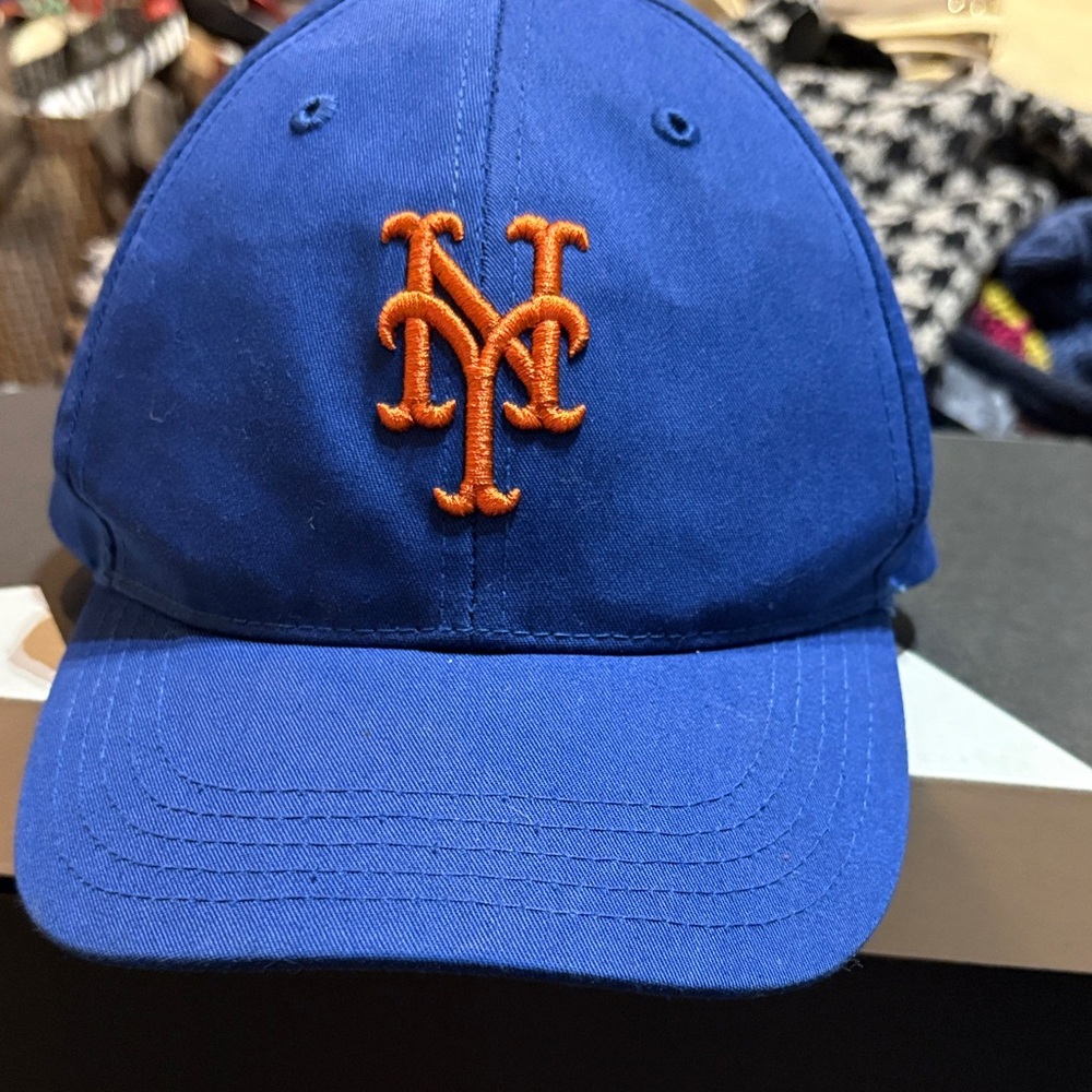 Vibrant Blue Kids NY Mets Cap adjustable